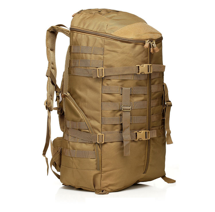 Customized Waterproof 65L Backpack for Outdoor Sport Travelling Softback