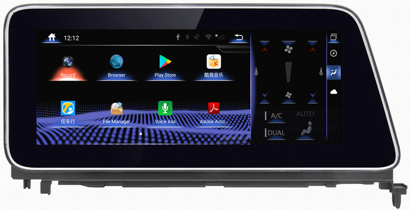 Ouchuangbo car radio stereo gps navi for Lexus RX270 350 450 support android 9.0 system