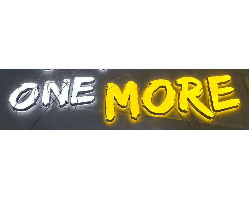 Custom Wall Name 3d Letters Outdoor Signage Acrylic Led Logo Sign Shop Front Lit 3d Channel Letter Store Front Signs