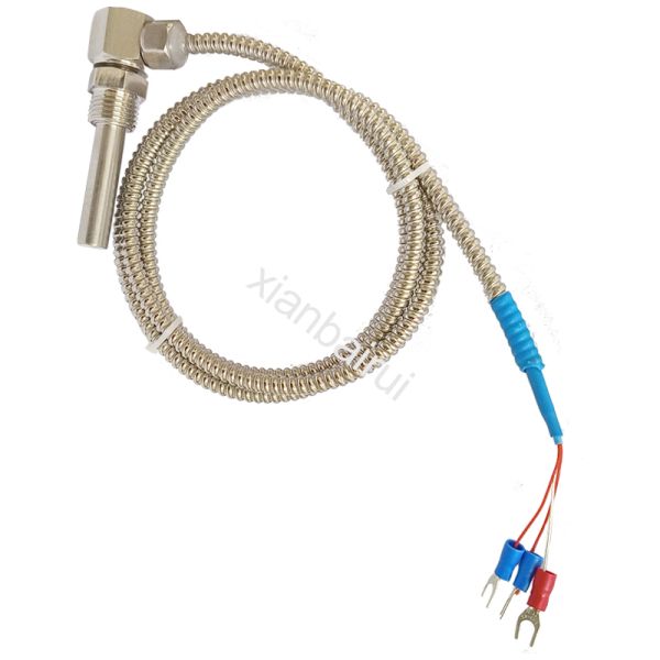 3 Wires Waterproof Probe Thermal Resistance Thermocouples Pt100 Rtd Pt1000 Temperature Sensor