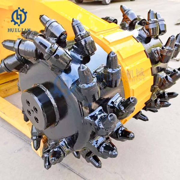 DG200XWJ-H Excavator Rock Drum Cutting Machine Rotary Drum Cutters For Excavator