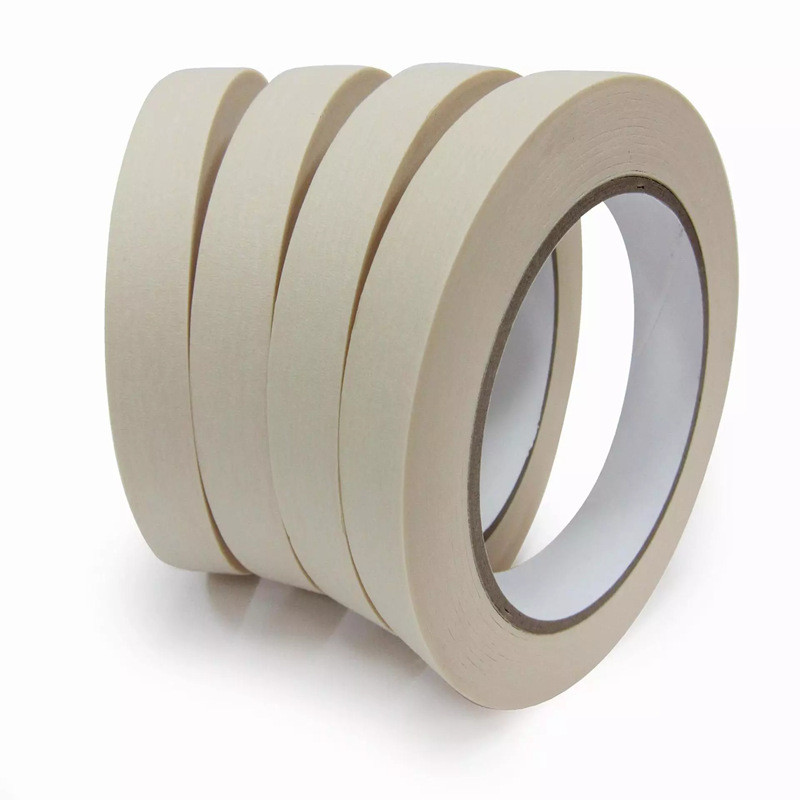 Crepe Paper Masking Tape No UV Resistance For Clean Application