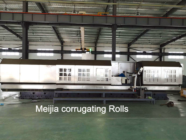 Single Facer Hard Chrome Alloy Steel Corrugating Rolls