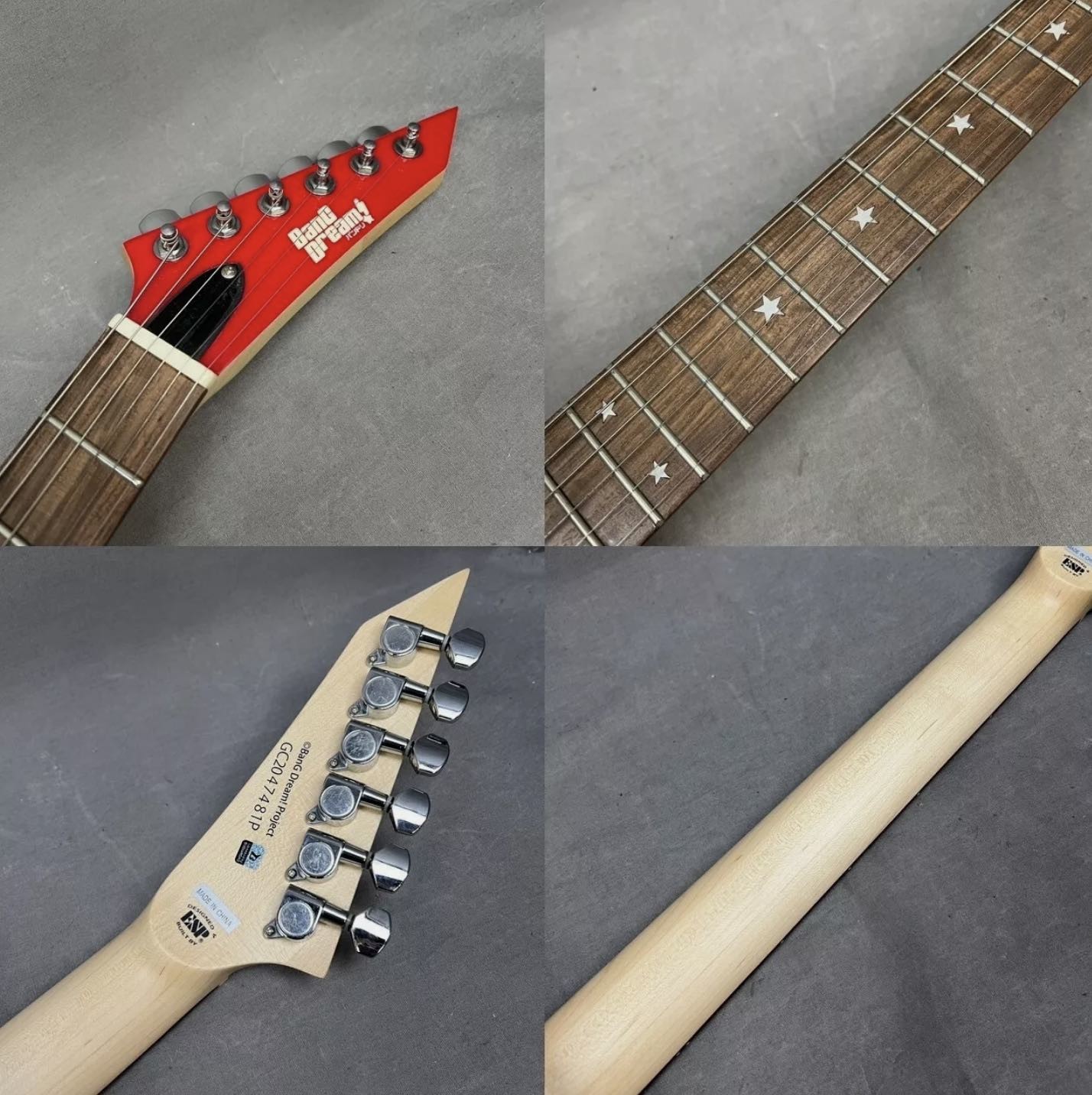 Custom ESP Ban Dream RANDOM STAR Mini Electric Guitar Kasumi Toyama Style