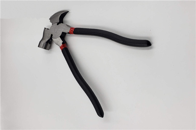 Nonslip Handle 25.4cm Electric Fence Tools Hammer Head Pliers Iso19001
