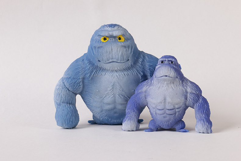 Children's Pinch Toy Gorilla Vent Pinch Slow Rebound Toy Decompression Sand Molding Soft Glue