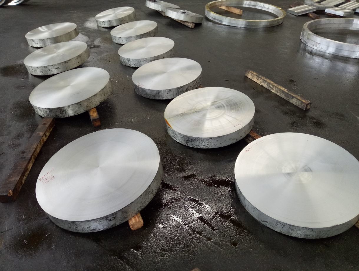 Mill Finish Aluminum Forging Parts 2024 T4 Aluminum Round Discs Custom Thickness