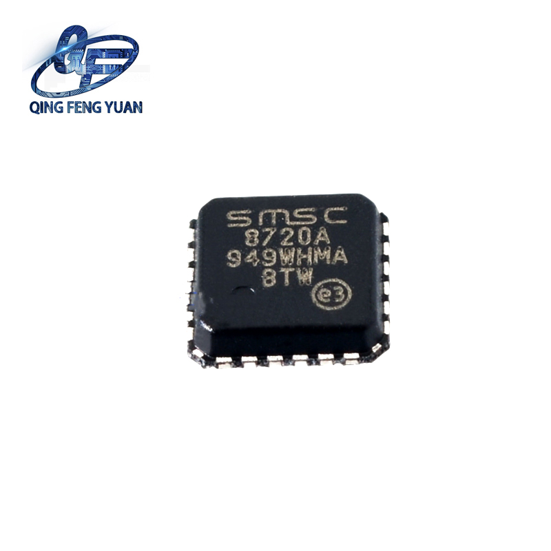 Ethernet IC chips MICROCHIP LAN8720A-CP-TR QFN24 Electronic Components Z8f1233hj020eg