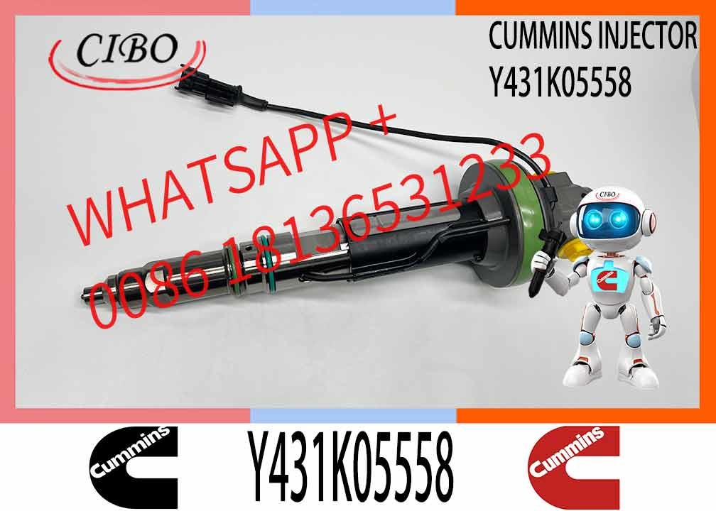 Y431K05417 QSK19 Diesel Engine Common Rail Fuel Injector Y431K05558 4964171