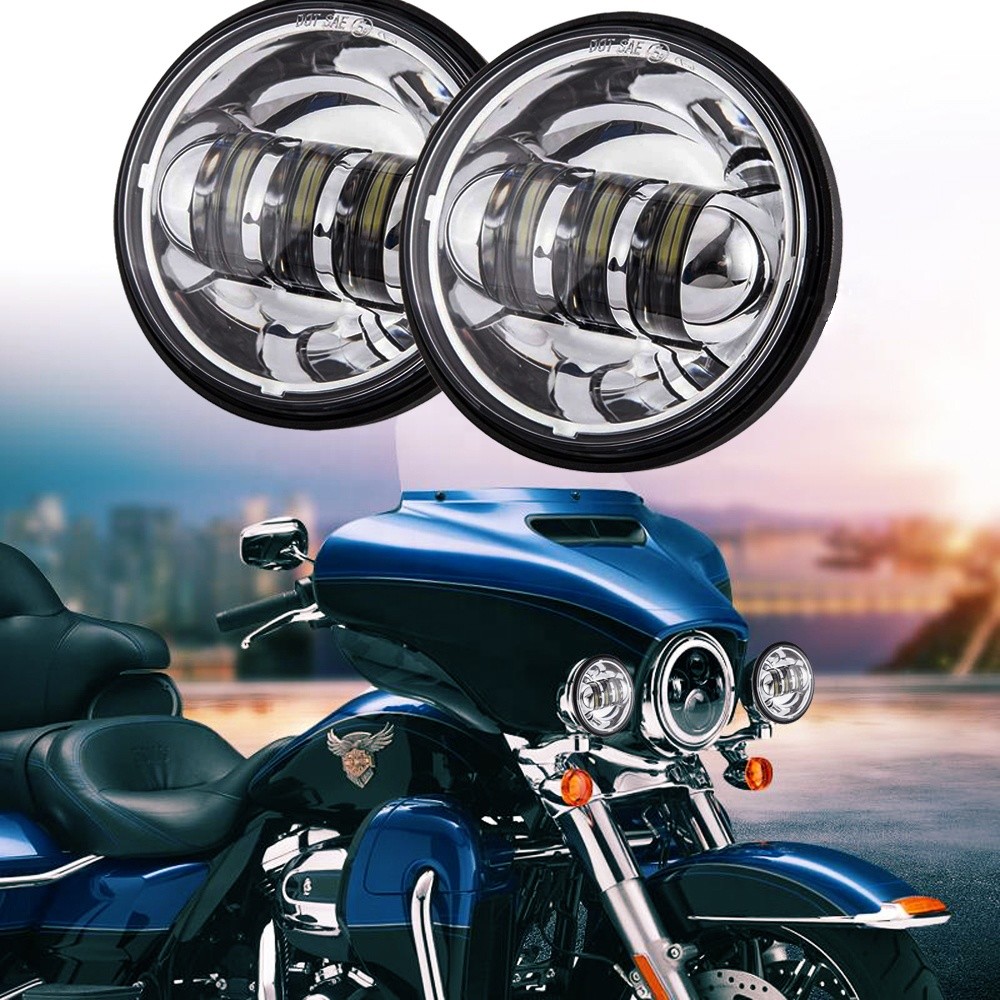 IP67 4.5 Inch Cree LED Passing Light LED Fog Lamps For Motorcycles Auxiliary Light
