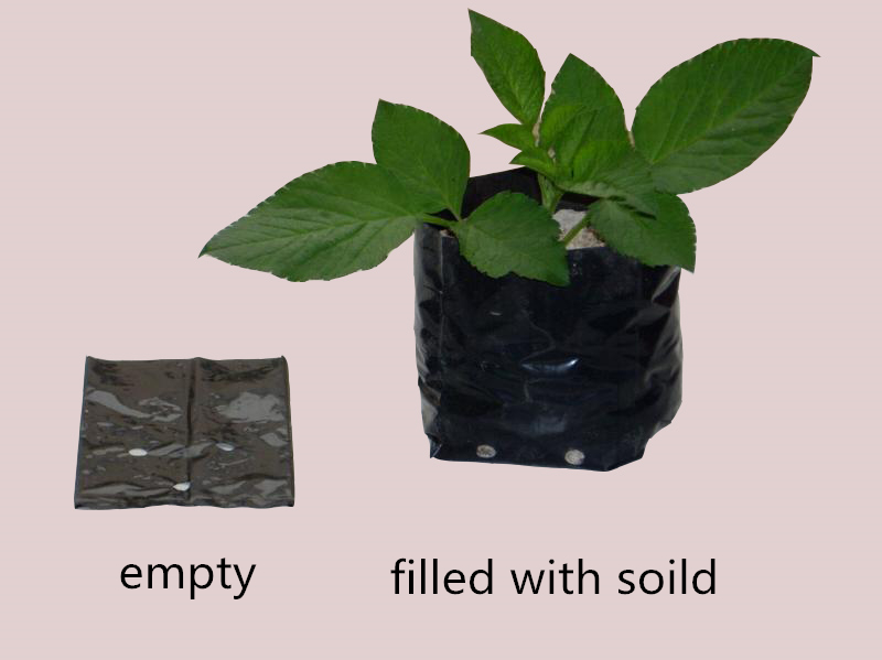 Customized Square Polypropylene Grow Bags 1 Gallon Potato Grow Planter