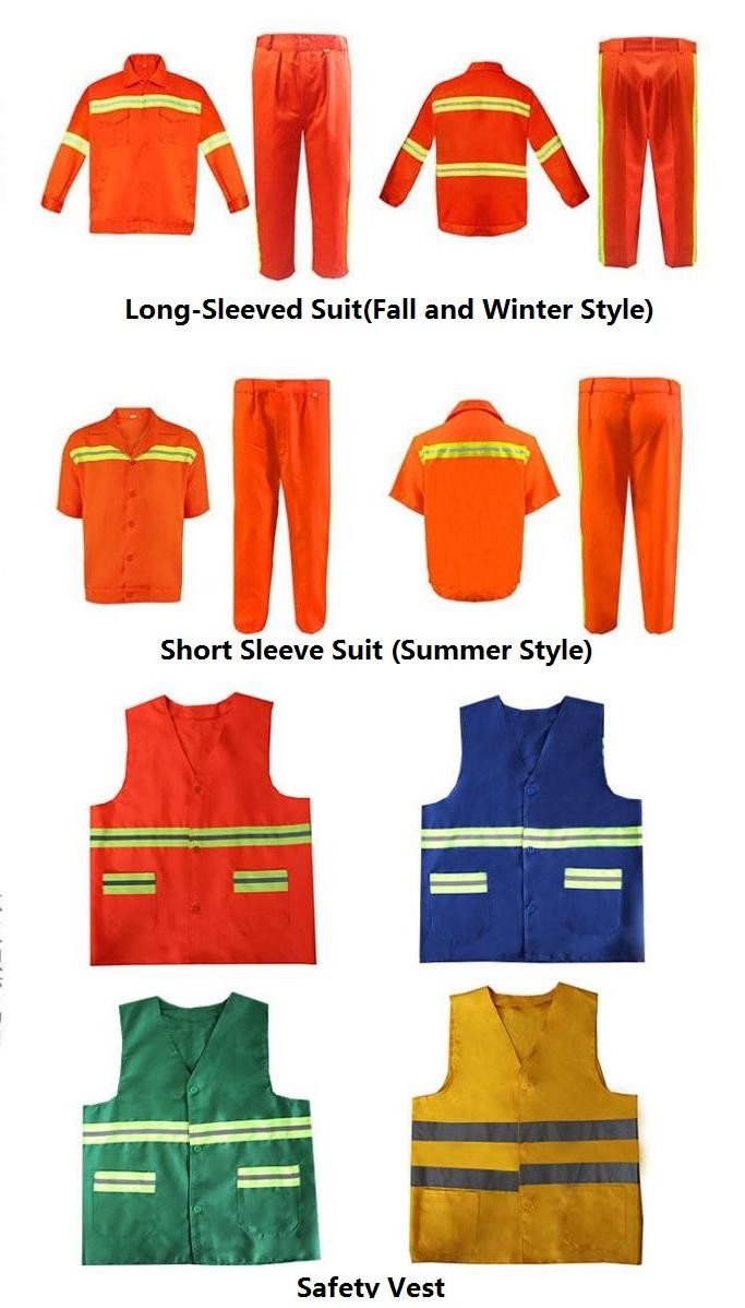 Safety Protection Reflective Environmental Sanitation Greening Garden Site Labor Protection Suit Manufacturers