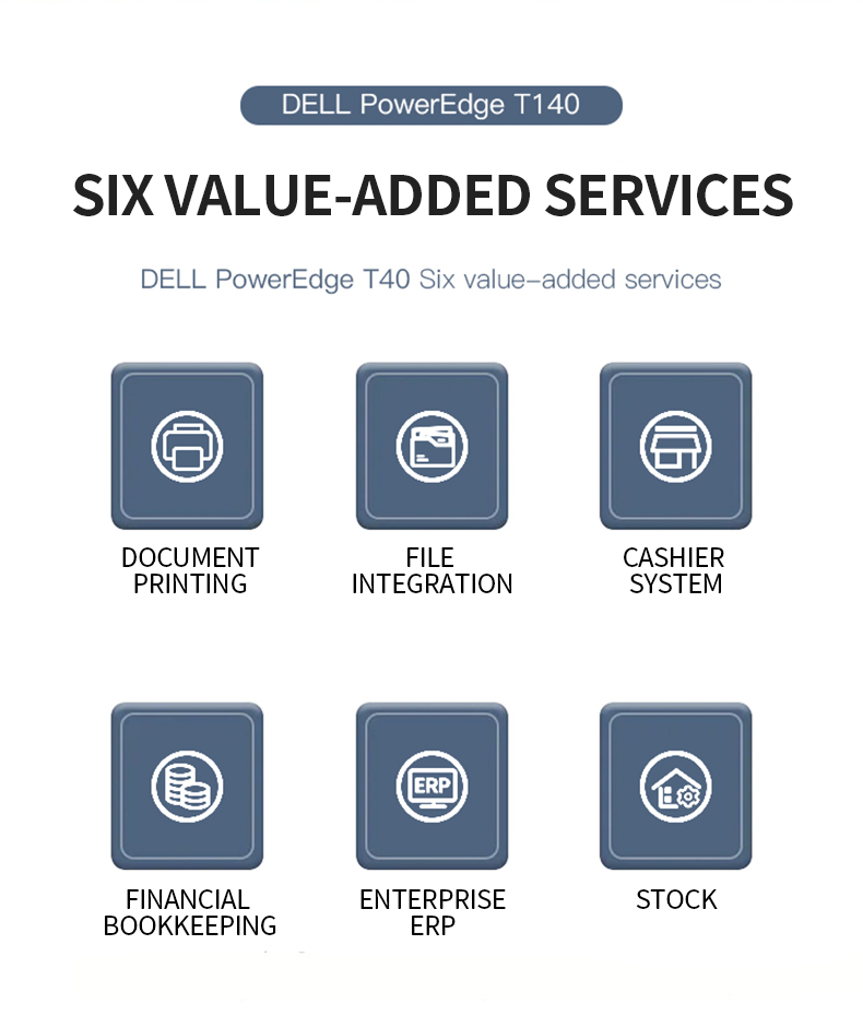 PowerEdge T30 Server 4-Bay Xeon E3-1225V5 3.3Ghz 4Core/4GB ECC/1TB SATA /DVD RW network server rack server