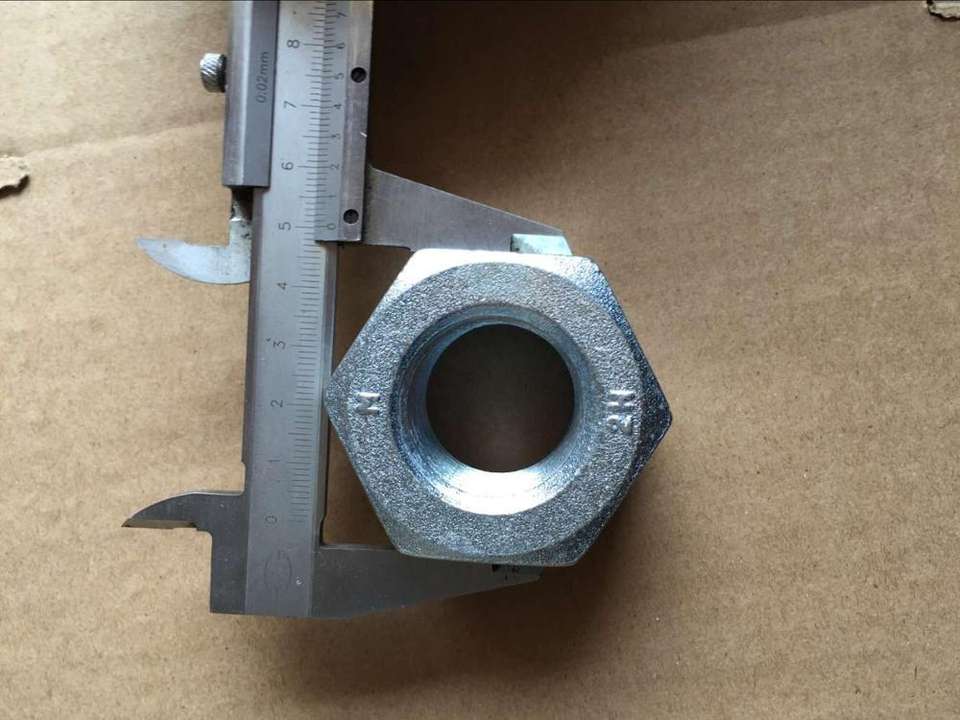 Inconel 718 UNS N07718 Bolt Nut Washer Fasteners Full Thread Hex Bolt M50 X 150
