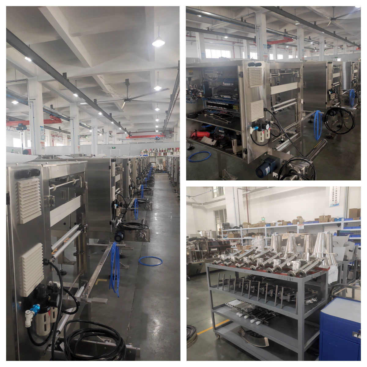 Automatic Mango Dried Pillow Packaging Machine Bread Cake Flow Pack Machine