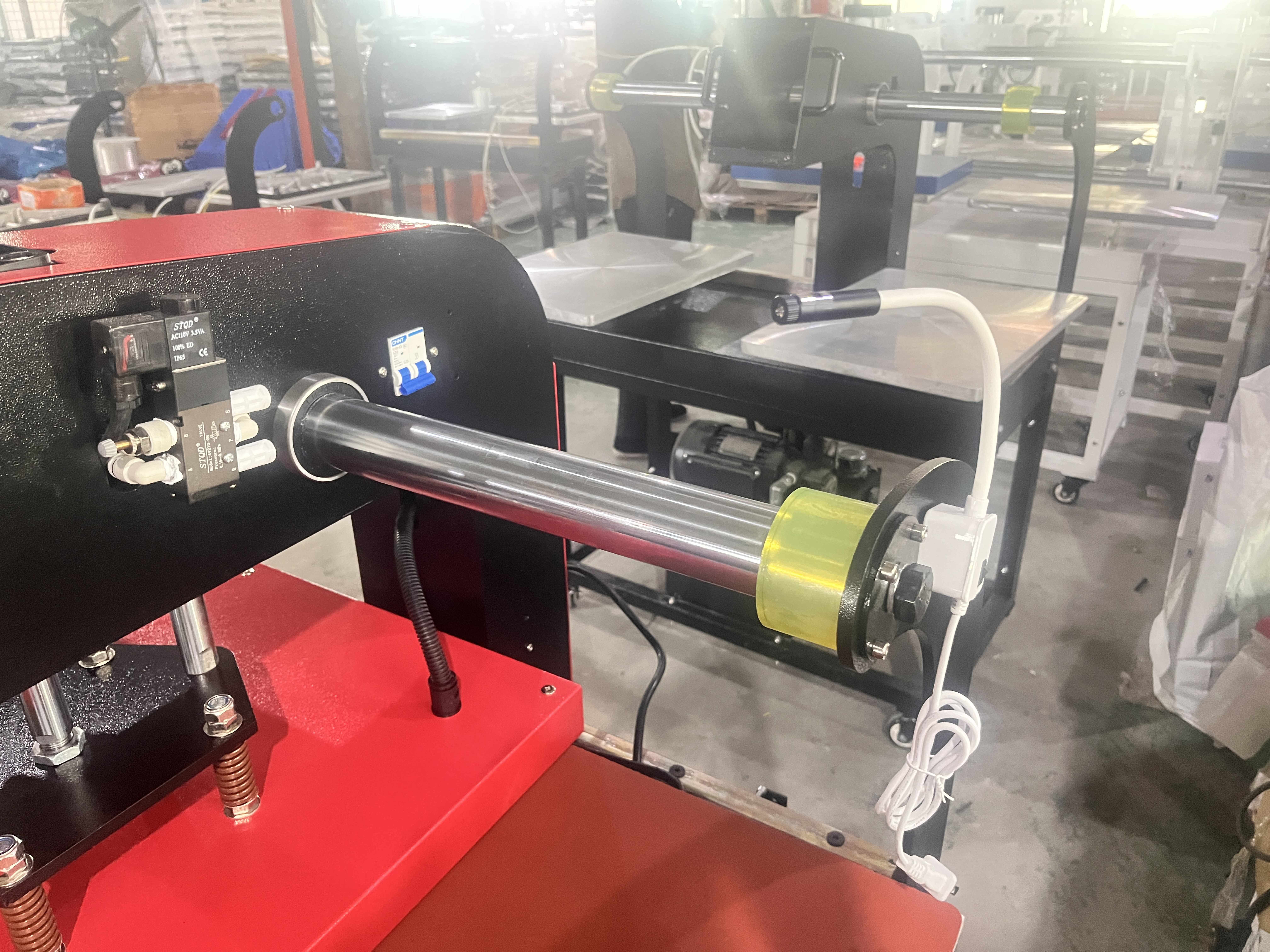 2 Station Heat Press Machine For T Shirt Printing Sublimation 160 KG Online Support