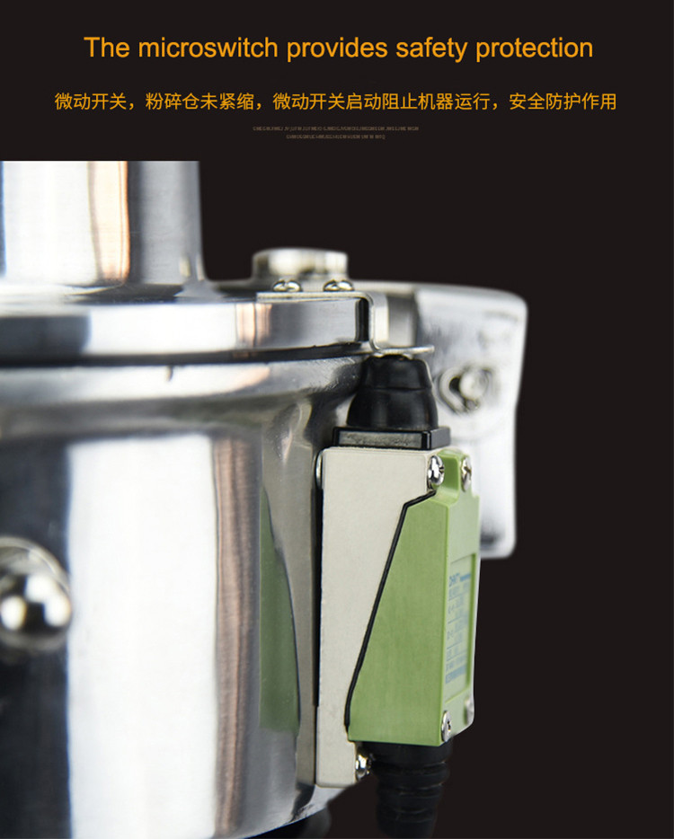 Feeding Size 50mm Grain Processing Machine Spice Food Grinding Machine