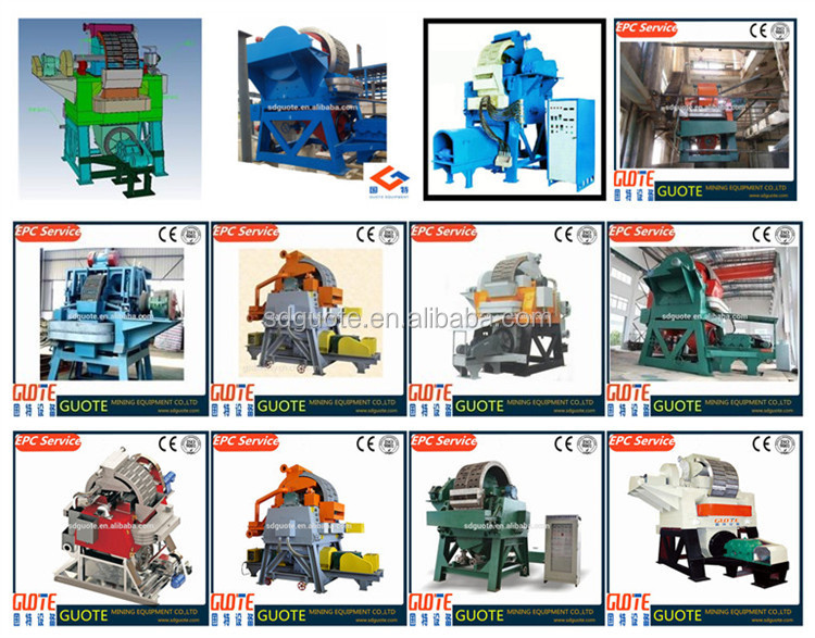 Wet High Intensity Magnetic Separator for Silica Sand/Nepheline/Fluorite Purification