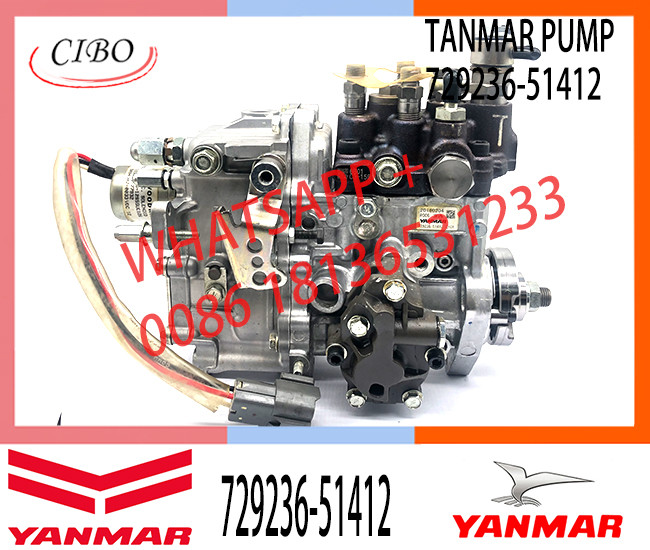 Diesel Engine 3TNV84 3TNV88 Fuel Injection Pump Hydraulic Head Rotor X3 729267-51361 729242-51380 729236-51412