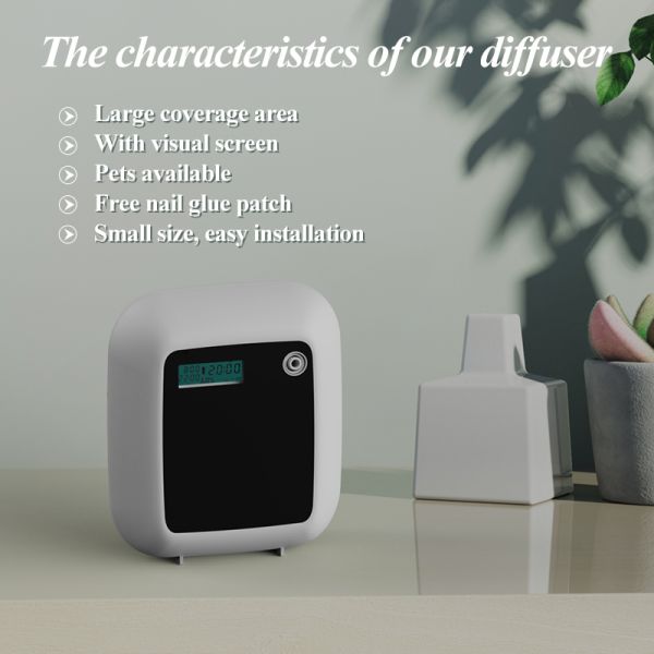 Wireless Remote Control Portable Aroma Diffuser 500cbm Coverage 10W Power