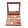 Buy cheap Nature Color Waterproof Eyeshadow Palette 12*12*5cm Multicolor Eye Makeup from wholesalers