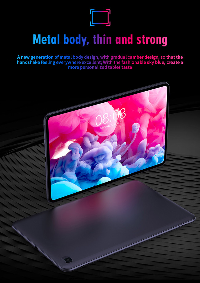 Android 10.0 3C Electronics 10.4 Inch Gesture Touch Dark Mode 4G Full Network Tablet