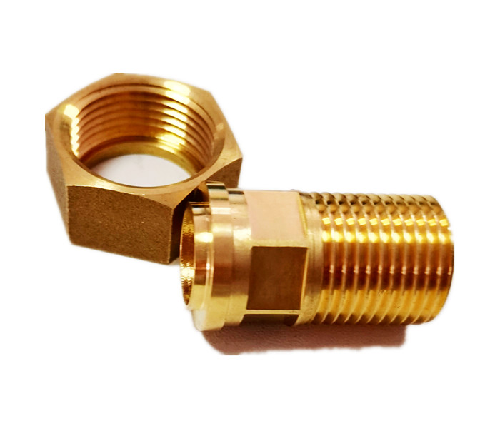1.6Mpa Lead Free Garden Hose Fittings Brass Pipe Connector BSP NPT Thread