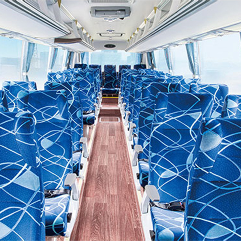 Used Bus Coach Bus 35-65 Seats Customized Bus Engine Capacity 8L Customer's Requirement