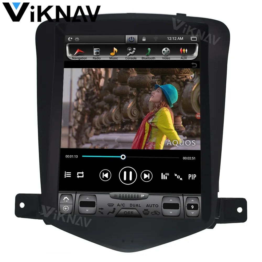 10.4 inch Android Auto Car radio For 2009-2023 Chevrolet Cruze Multimedia Player Navigation Wifi Wireless Carplay