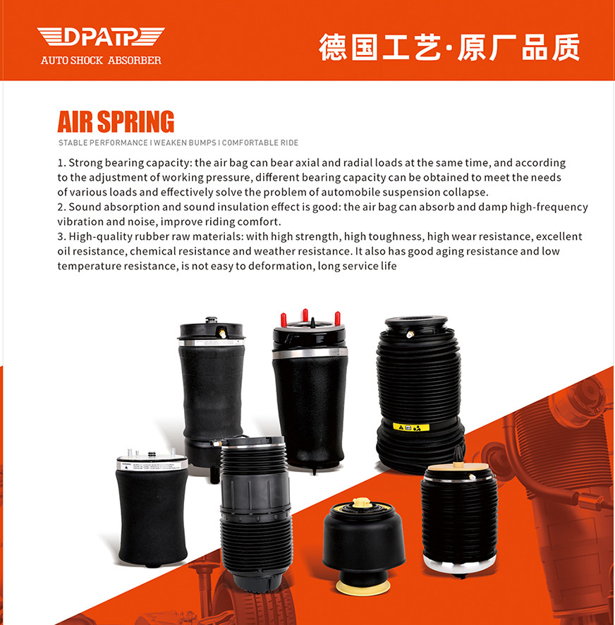 97034315233 Front Air Suspension Air Spring For Porsche 970 14-16 97034315236
