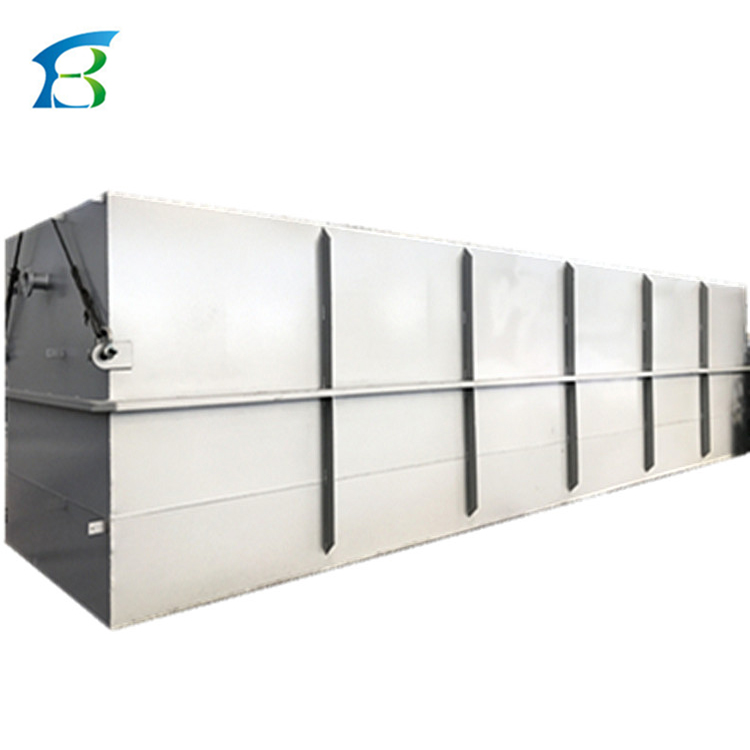 500L/Hour Compact Membrane Litree Mobile Electrocoagulation Water Treatment Plant For Mbr Wastewater Treatment