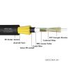 Buy cheap ADSS 2km 3km China Manufacturer Singlemode G652 72 core Fiber Optic Cable from wholesalers
