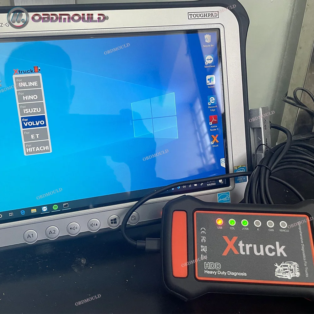 MULTI BRAND X-TRUCK HDD Y009 DIESEL ENGINE DIAGNOSTIC TOOL AUTOMATIC CODE READER OBD DIAGNOSTIC TOOL VEHICLE SCANNER