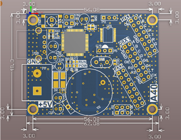 Indoor Outdoor LED Display Control Board Electronic Moving Message Sign