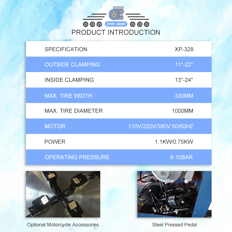Ce Tyre Changer Auto Tire Changer