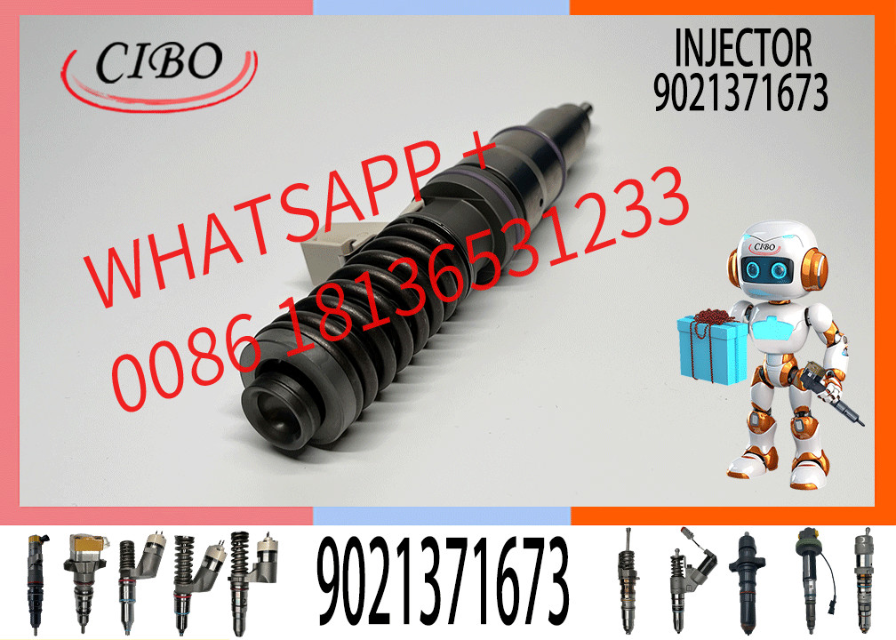 Diesel Engine Parts Diesel Fuel Injector 9021371672 3801618 9021371673 for Delphi Del Volvo Truck D12