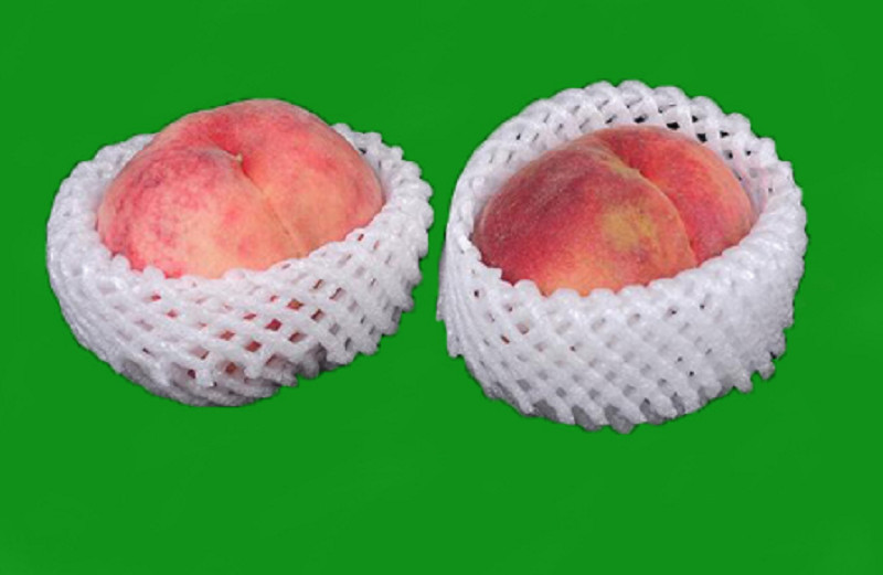Yellow EPE Fruit Net Cover 14cm 18cm 19cm Length