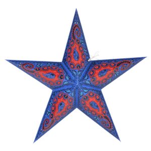 Buy cheap Blue Paisley Star Lantern product