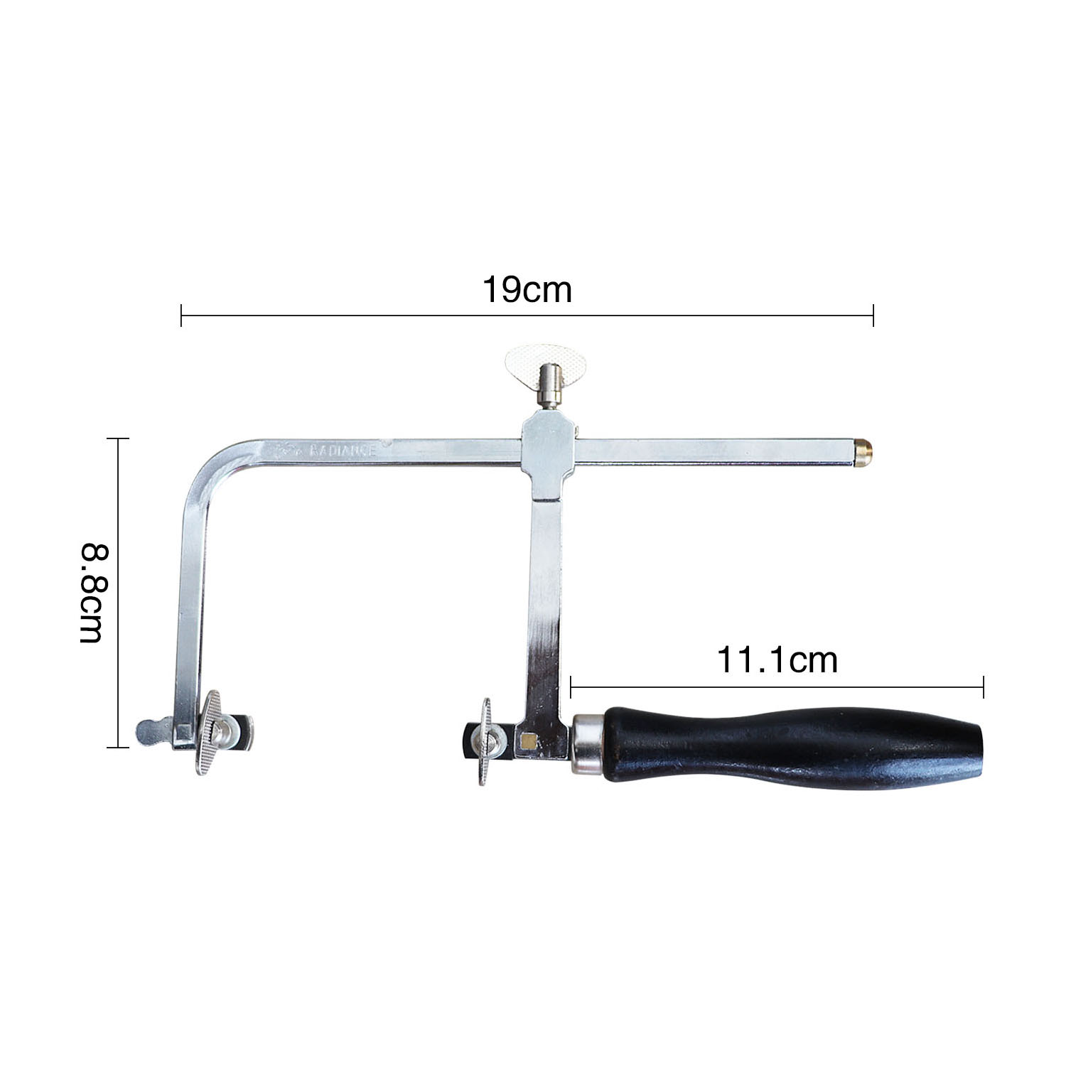 Stainless Steel Handmade Jewelry Tools U Shape Saw Frame Adjustable