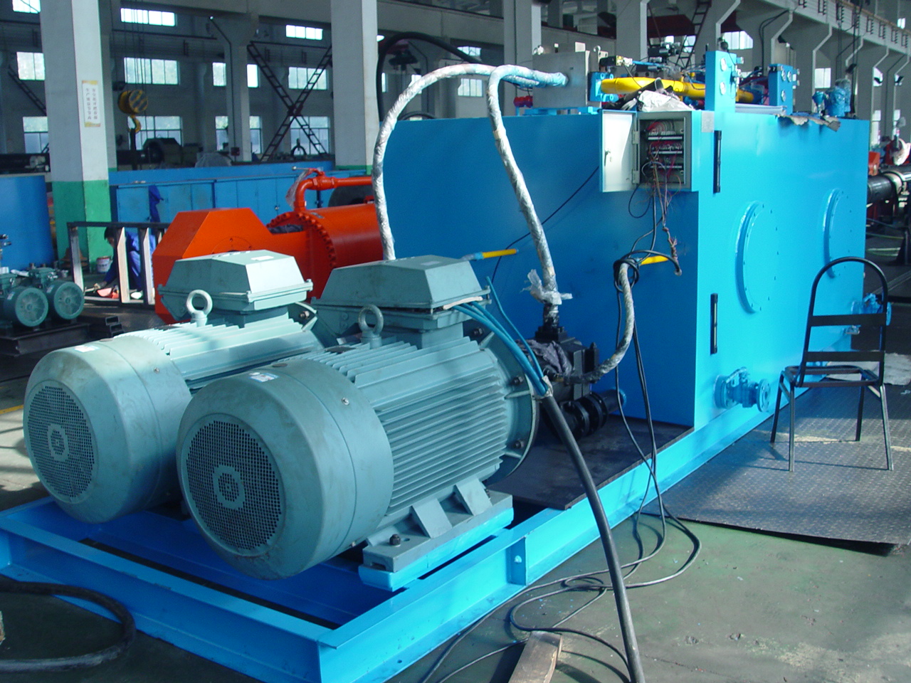 Steel Hydraulic Pump Units Manifold Or Valve Combination Independent