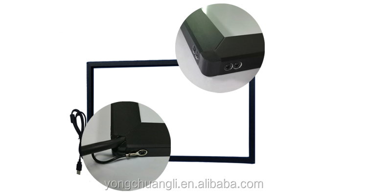 Business 60 Touch Screen Overlay Kit Dustproof Vandal Proof Waterproof Anti Glare