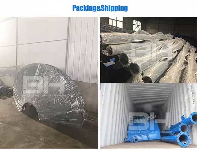 Strong And Sturdy Vertical Cement Silo , Demountable Cement Storage Tank