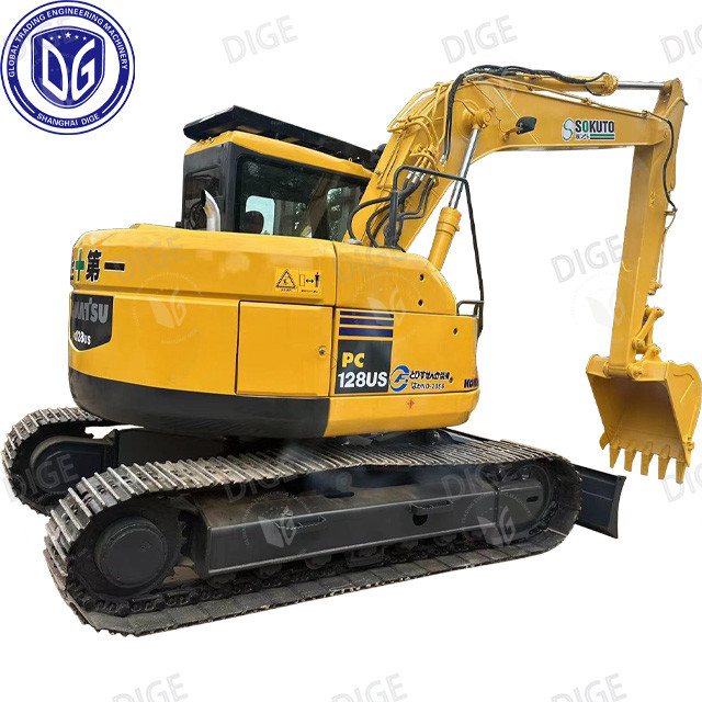 PC128US Used Komatsu Excavator 12.8 Ton Used Crawler Excavator Second Hand Excavator