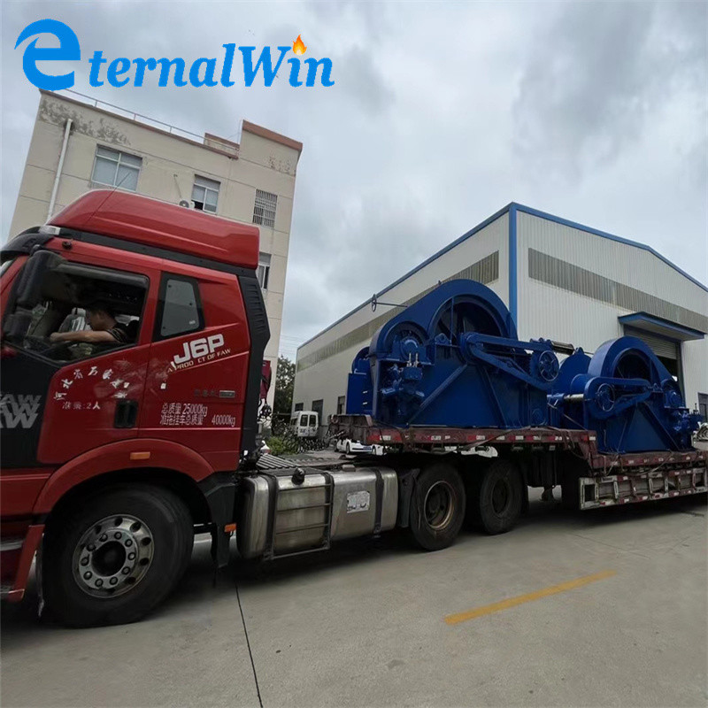 2 Ton-60 Ton Hydraulic Anchor Winch Single Or Double Drum