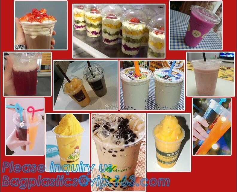 600ml PET plastic cup with lid for juice,Food grade 12oz 375ml cold drink transparent biodegradebale PET disposable plas