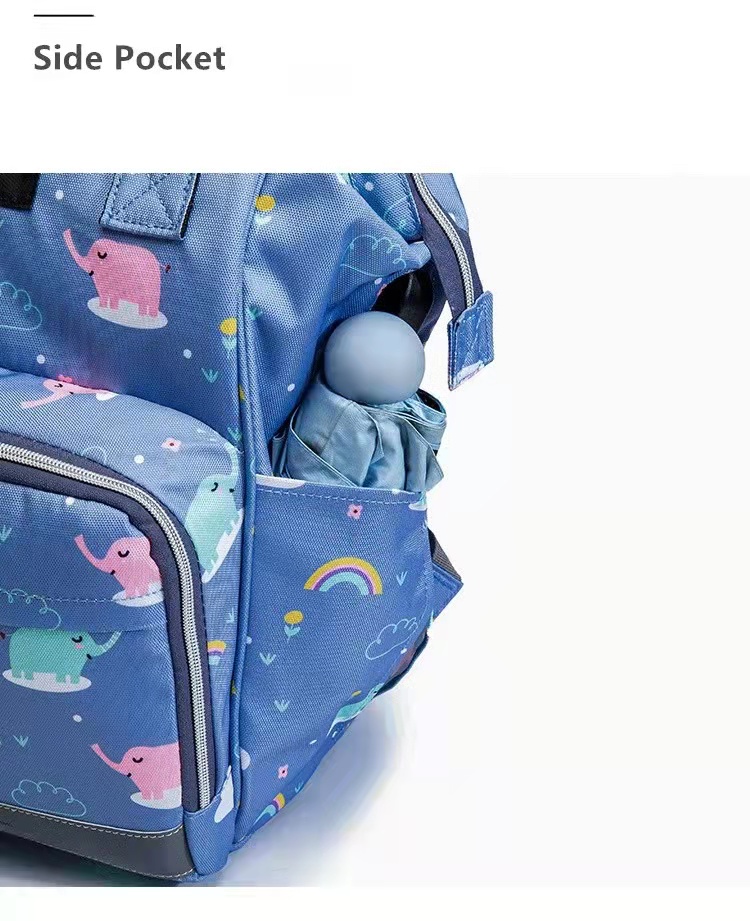 Waterproof Large Capacity Maternity Diaper Bag Mommy Bag Multifunctional Nappy Backpack With Stroller Strap For Mom&Dad