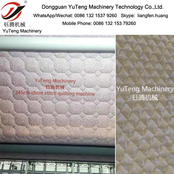 Automatic Computerized Chain Stitch Quilting Machine For Mattress Comforters Blankets