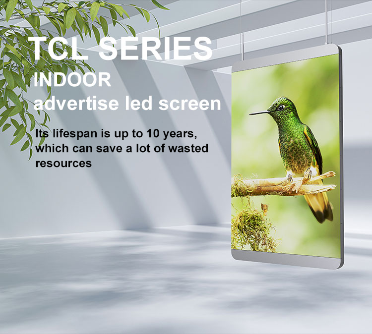 LED Poster Display Flexible HD Digital LED Poster Display P2 Outdoor Waterproof 1920hz Refresh Rate