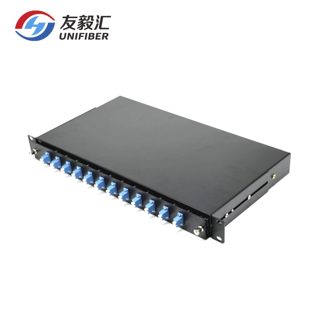 Single Mode Duplex 1U 12/24 Port LC Fiber Patch Panel