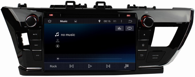 Ouchuangbo Car Multimedia Kit Head Unit for Toyota Corolla 2014 GPS Navigation Android 4.4 System OCB-7019D